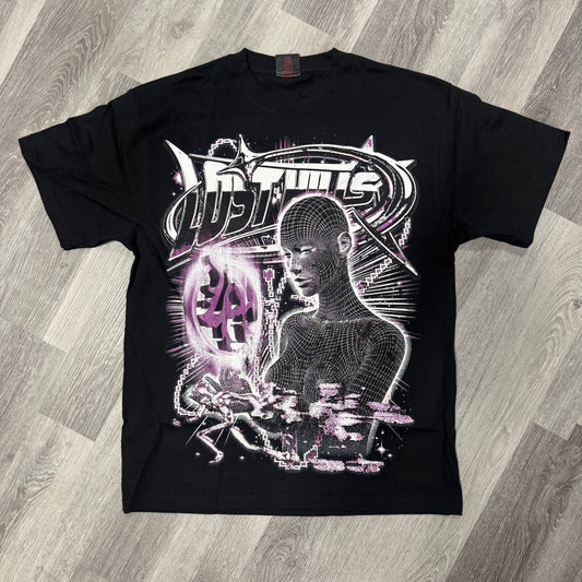 Lost Hills Cyber Tee (Black/Purple)