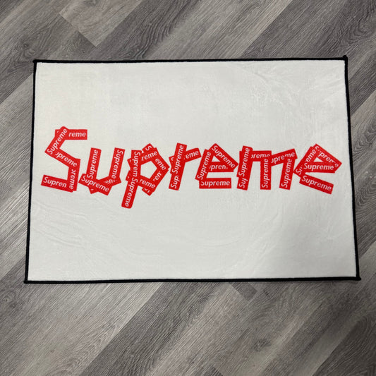 Supreme Logo Spell Out Rug