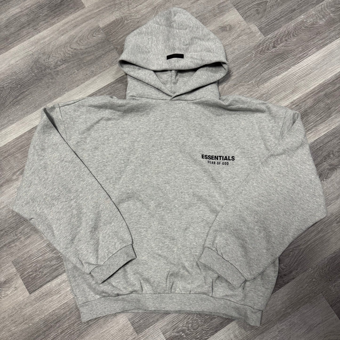 Essentials Fear Of God Hoodie (Heather Grey)