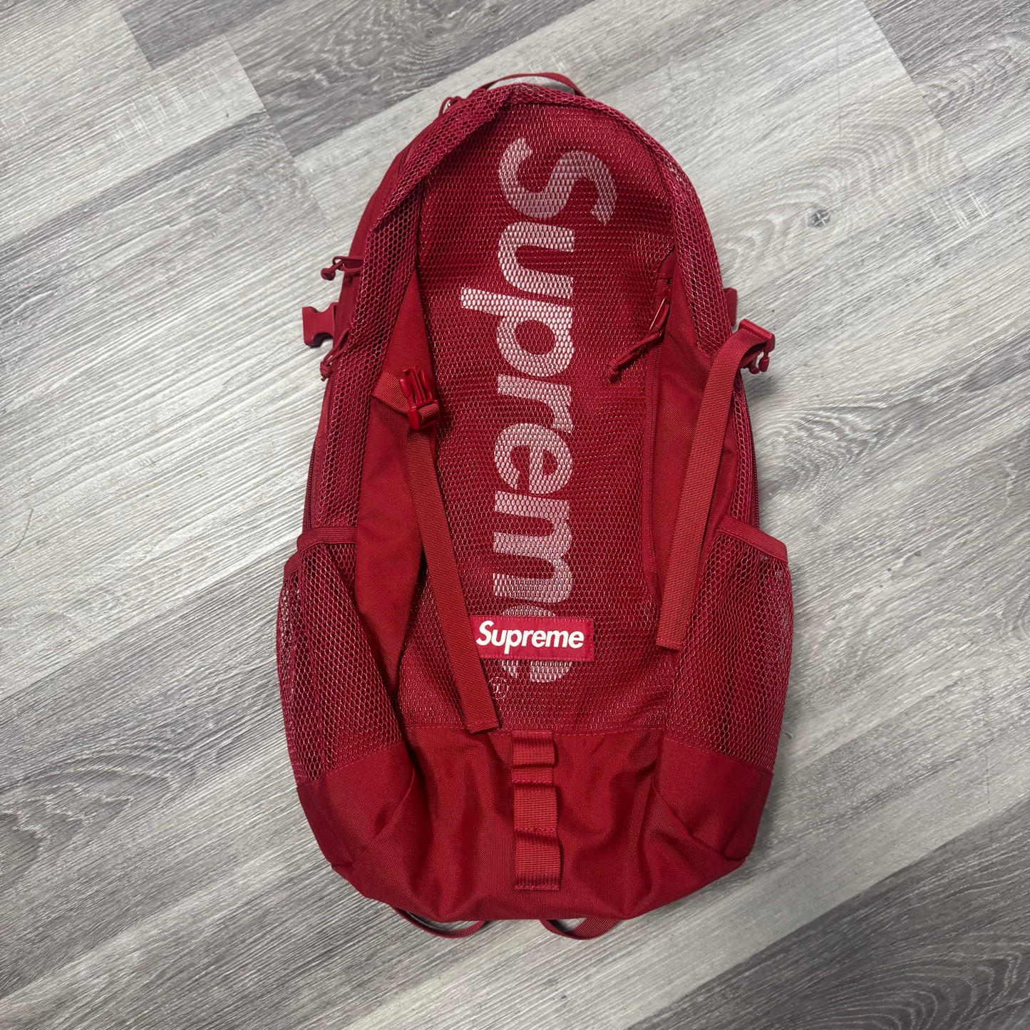 Supreme Caged Backpack (Red)