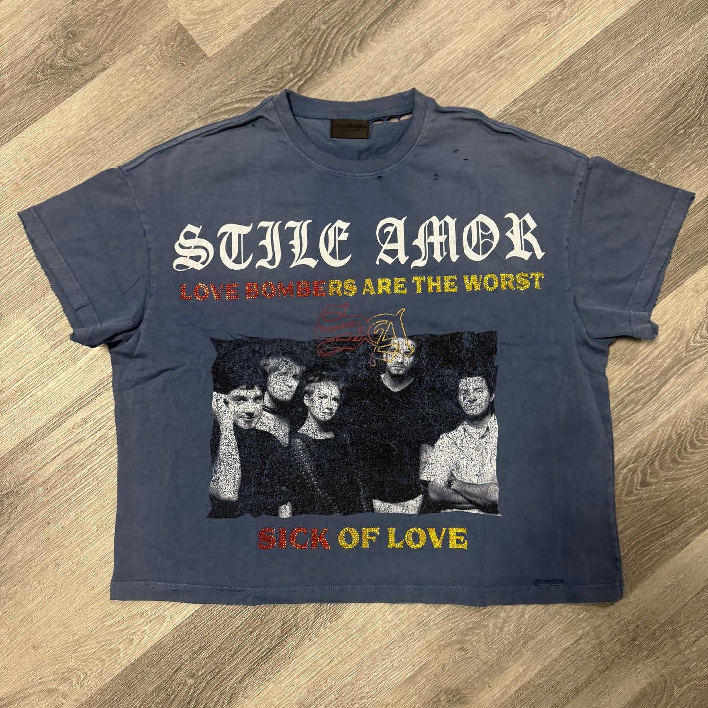 Stile De Amor Love Bomber Tee
