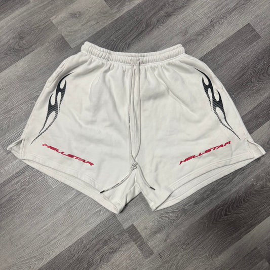 Hellstar Tribal Shorts (White)