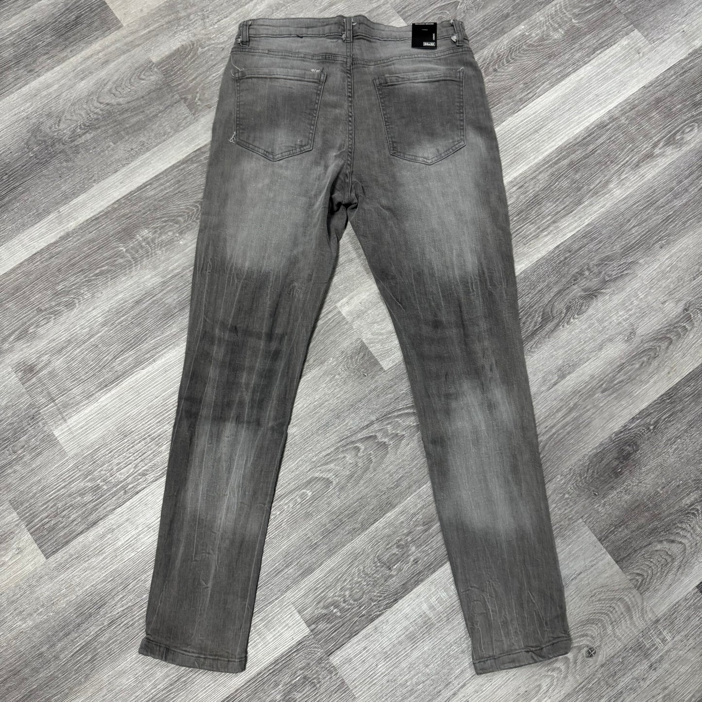 Reason Brand Grey Washed Denim Jeans