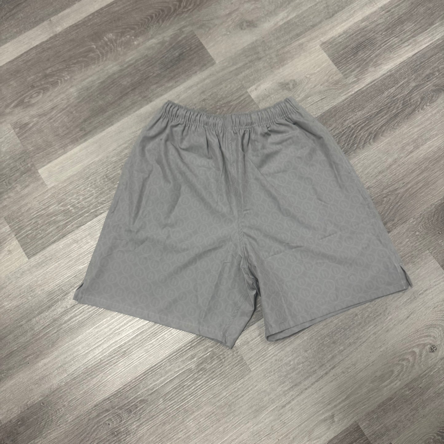 Hidden NY Silver Monogram Shorts