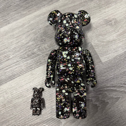BearBrick Anever Black 100% & 400% Set