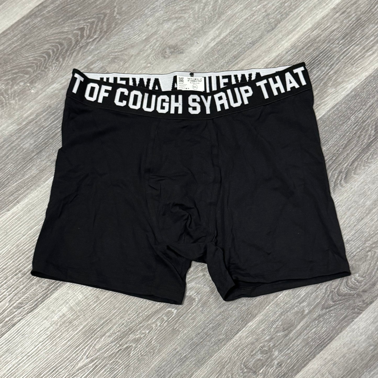 Thats a Awful Lot Of Cough Syrup Boxers (Black)