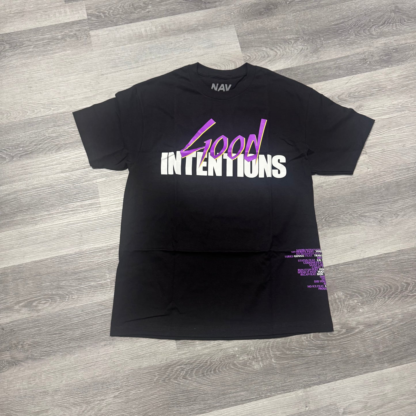 Vlone x Nav Good Intentions Doves Tee