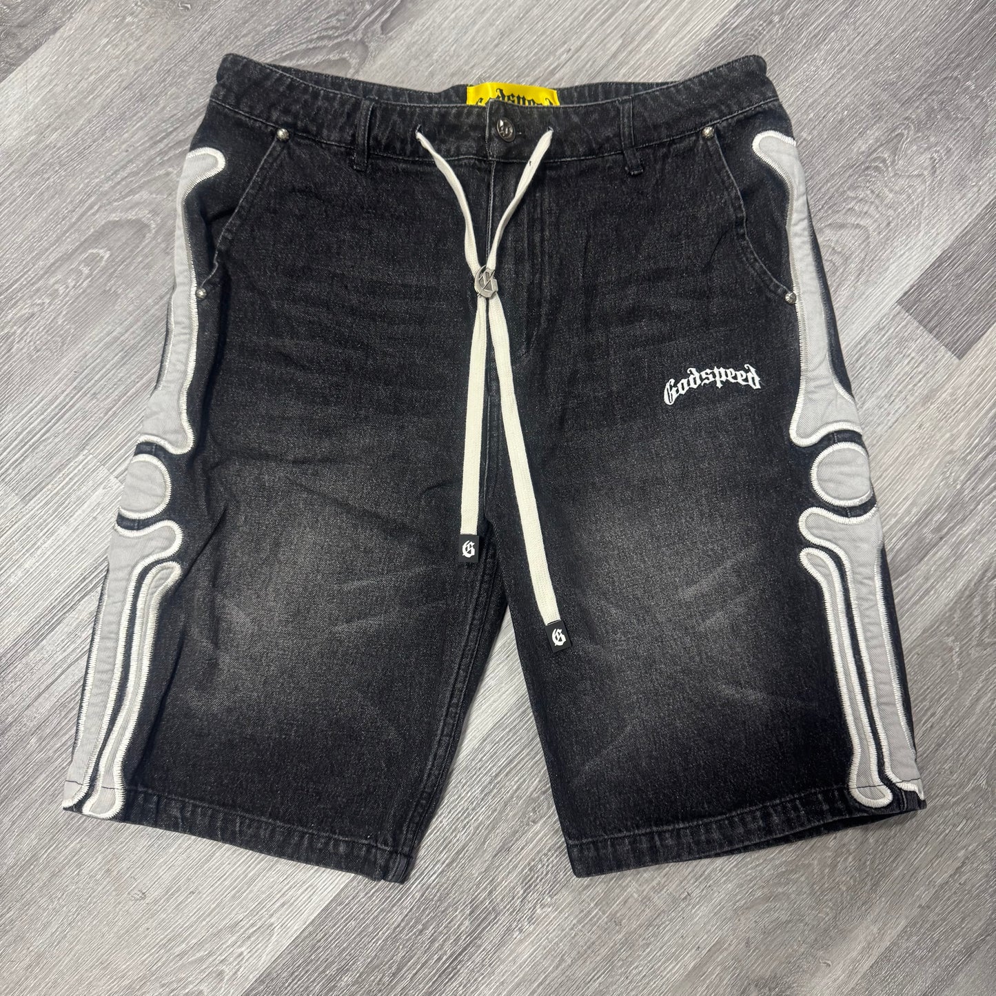 Godspeed Femur Denim Shorts (Black)