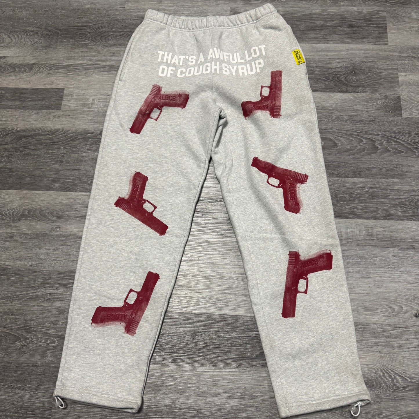 Thats A Awful Lot Of Cough Syrup Sweatpants (Grey)