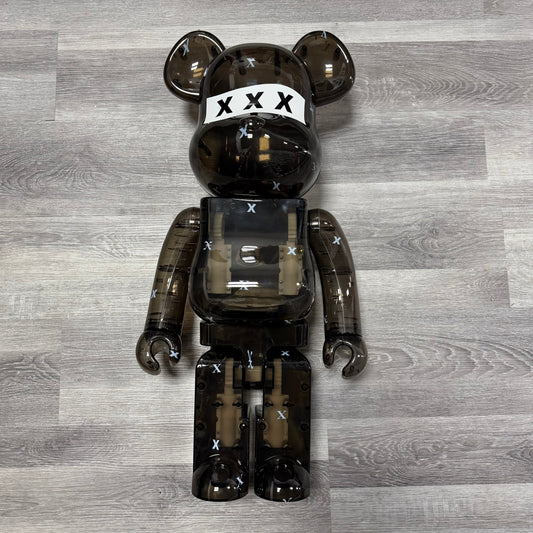 BearBrick 1000% God Selection XXX Black Clear