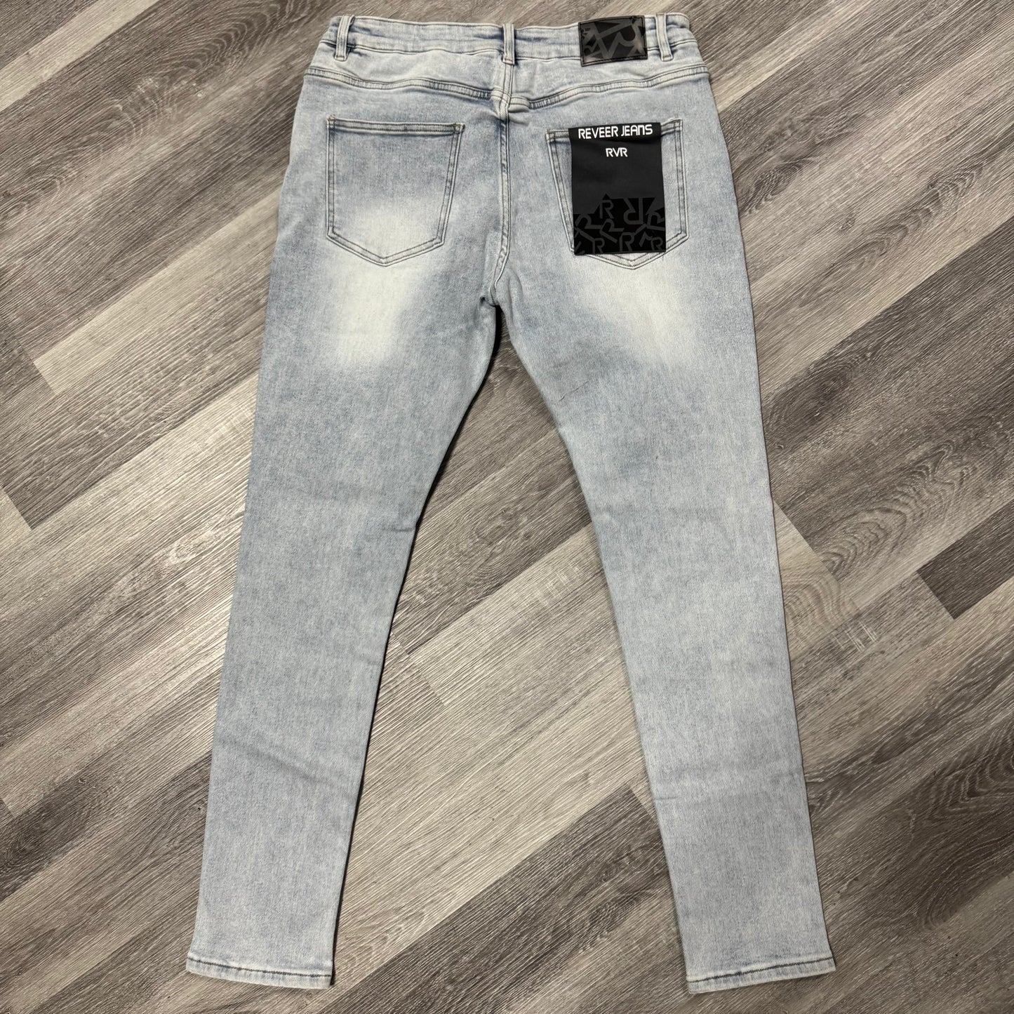 Reveer Star Print Denim Jeans