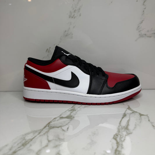 Jordan 1 Low Bred Toe / Brand New