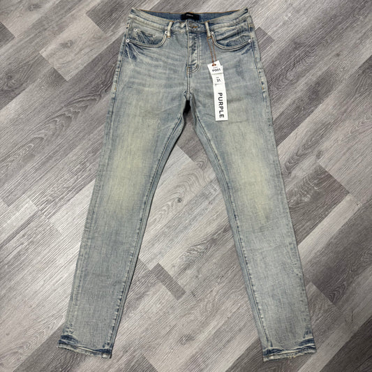 Purple Brand Fade Down Skinny Denim Jeans