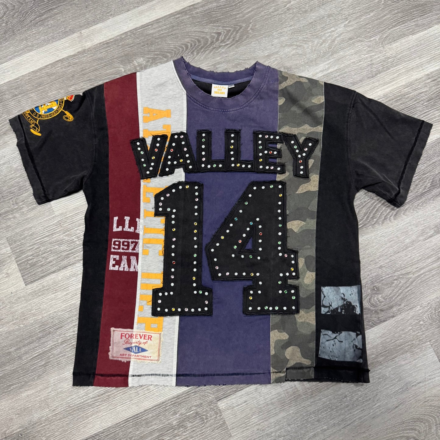 Valley Chopped Tee (Purple)