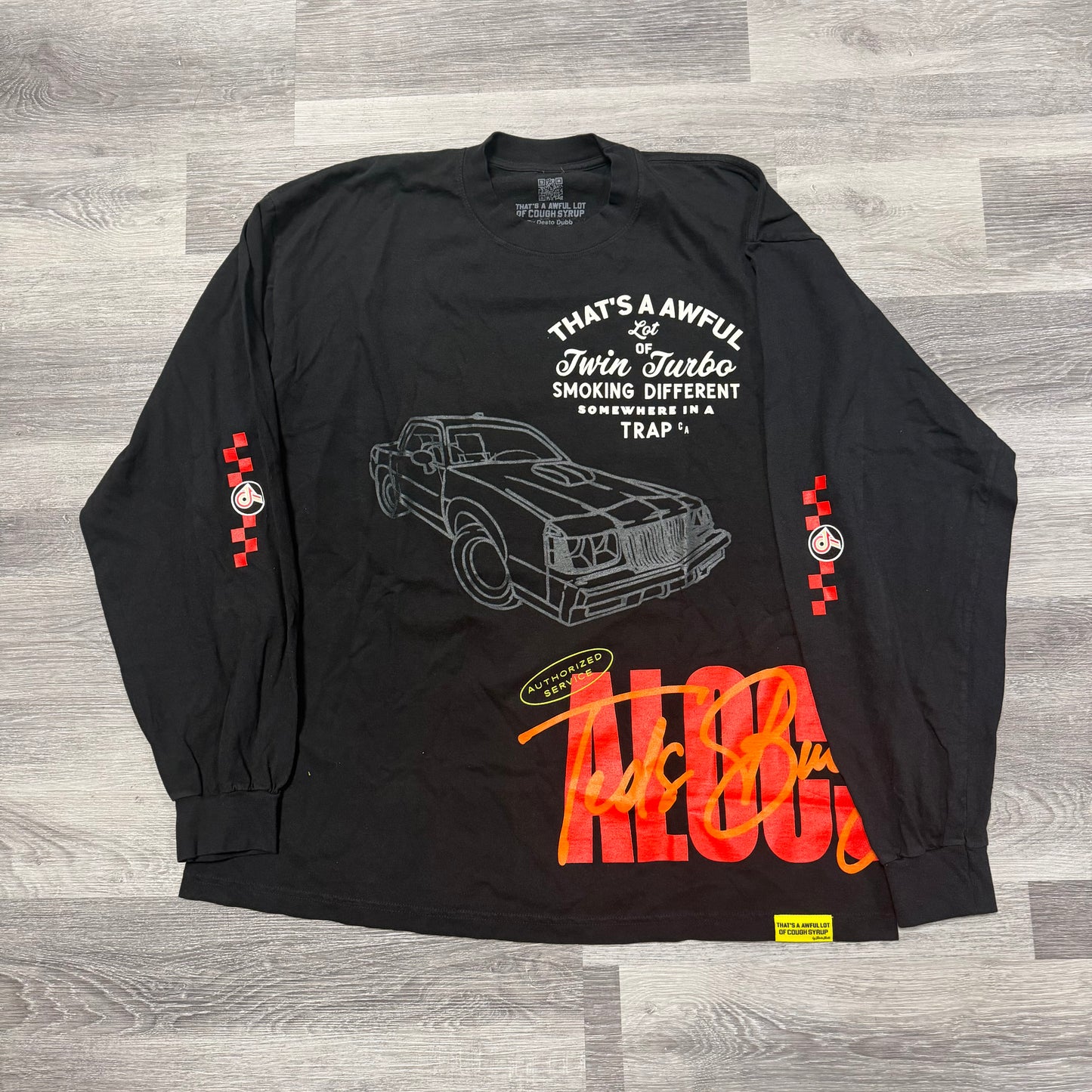 That’s A Awful Lot Of Cough Syrup Twin Turbo Long Sleeve Tee