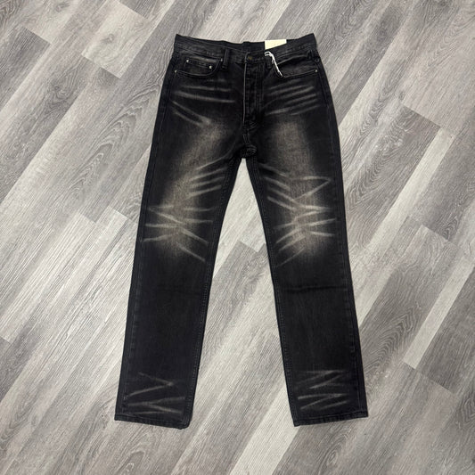 MNML Washed Black Baggy Choir Denim