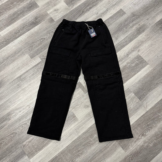 Supreme Girbaud Cargo Sweatpants (Black)