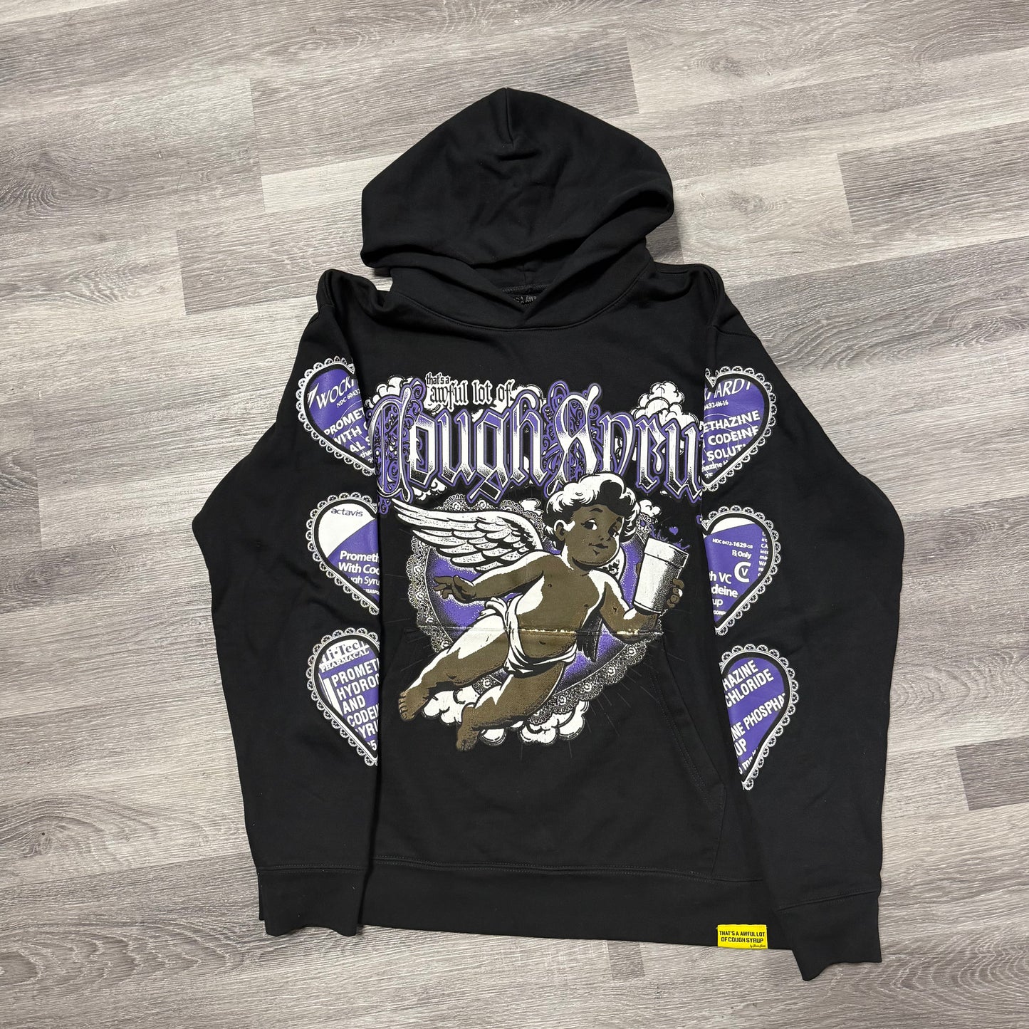 That’s A Awful Lot Of Cough Syrup Promethazine Angel Hoodie