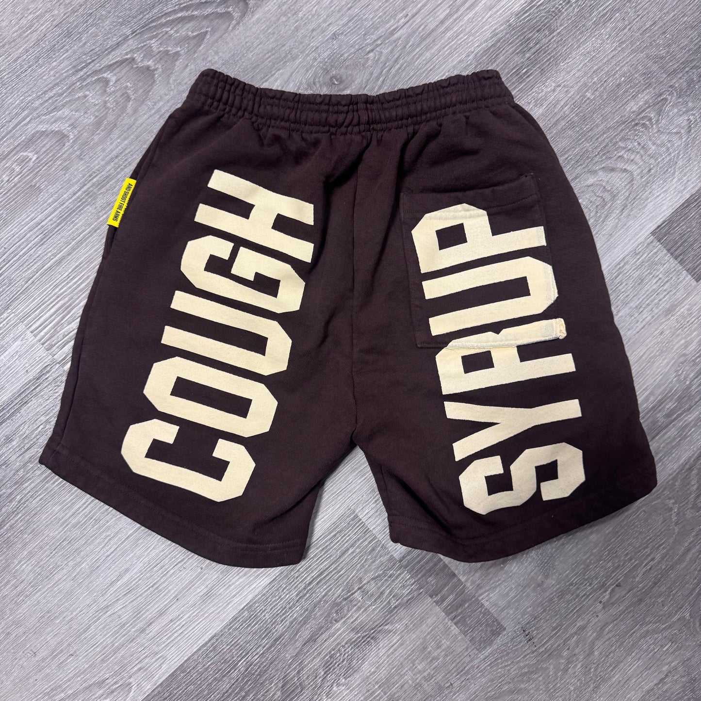 Thats a Awful Lot Of Cough Syrup Classic Sweat Shorts (Brown)