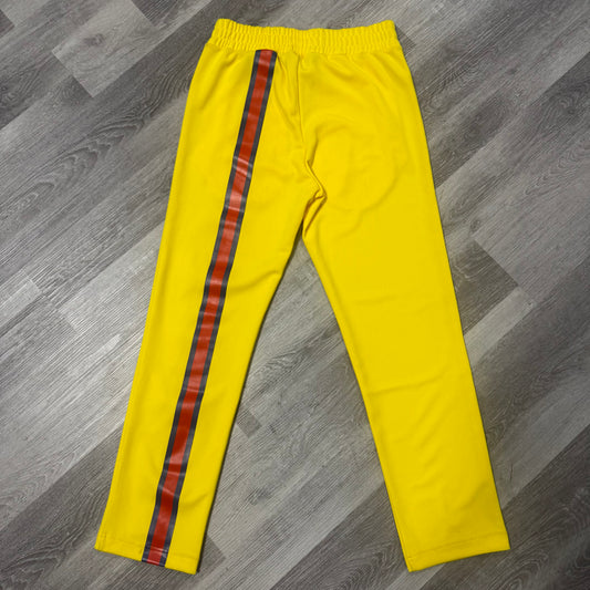 Palm Angles Monogram TrackPants (Vibrant Yellow)