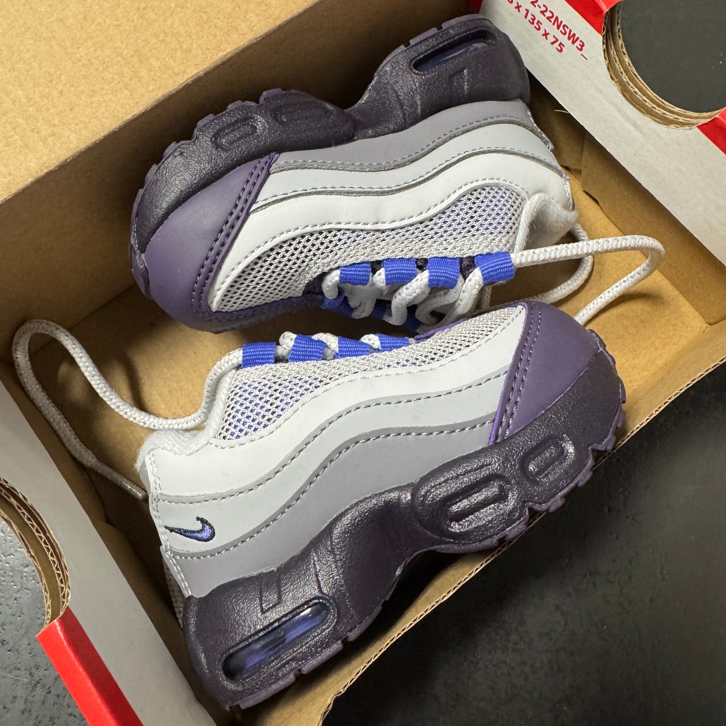 Nike Air Max 95 Photon Dust Sapphire Dark Raisin / Preowned