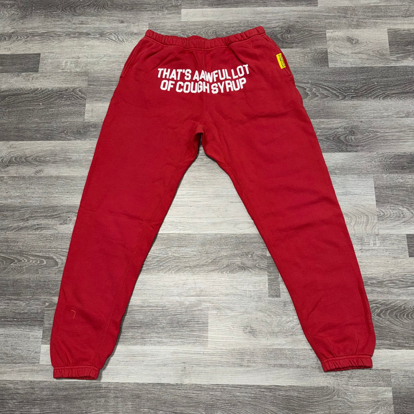That’s A Awful Lot Of Cough Syrup Classic Sweatpants (Red)