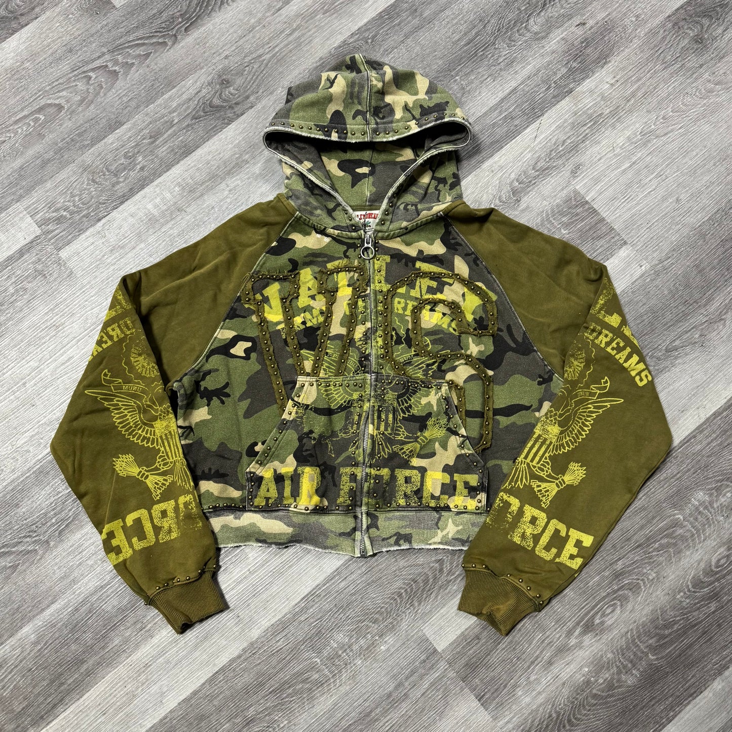 Valley Army Terrain Zip Up Hoodie