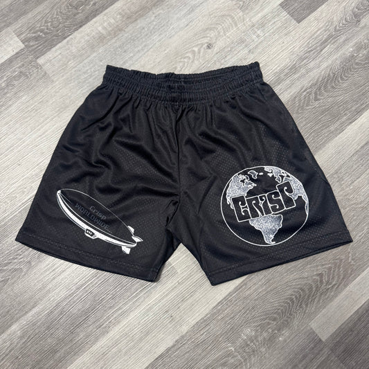 Crispy NYC Worldwide Blimp Mesh Shorts
