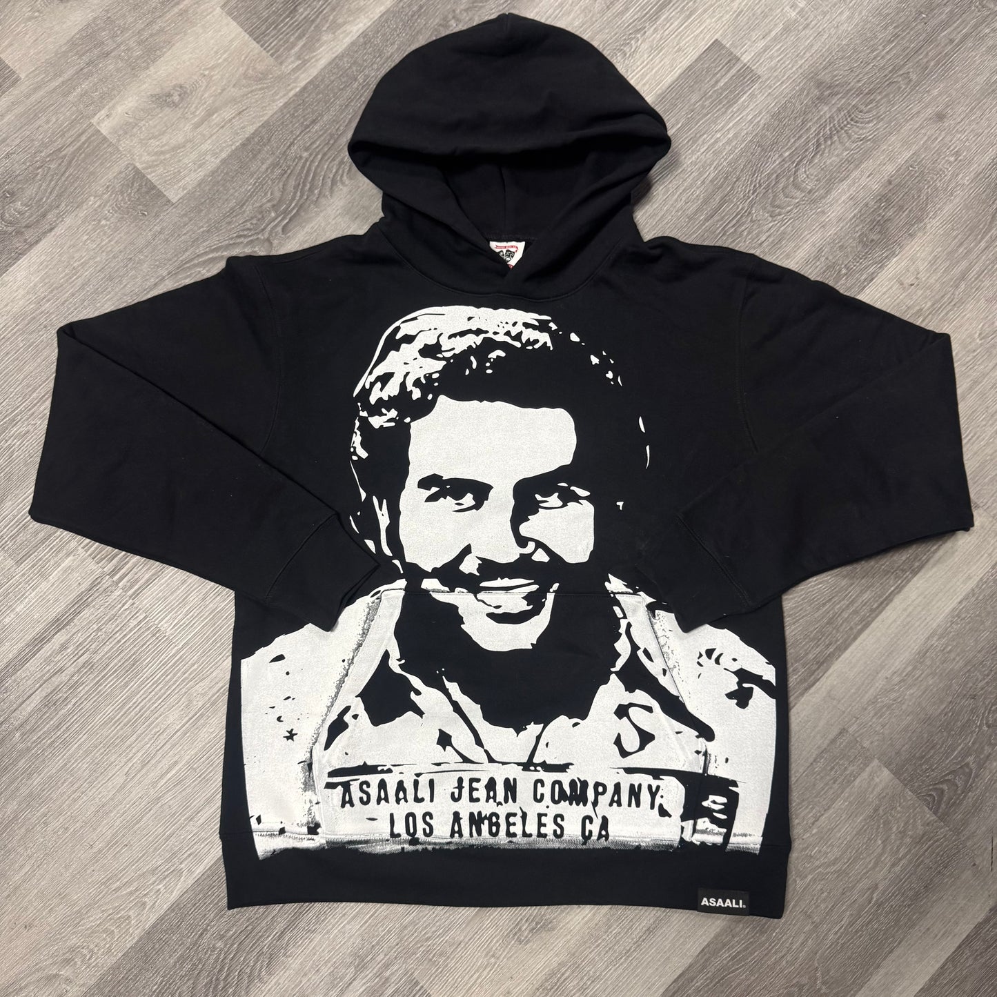Asaali OG Cartel Hoodie (Black/White)