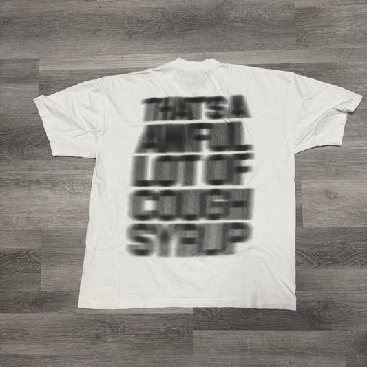 That’s A Awful Lot Of Cough Syrup Blurred Tee (White)