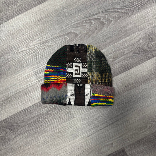 Supreme Patchwork Beanie (Brown)