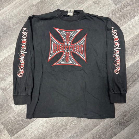 West Coast Choppers Flying Devil Longsleeve Tee