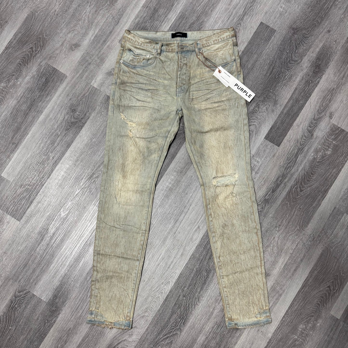 Purple Brand Mud Indigo Denim Jean