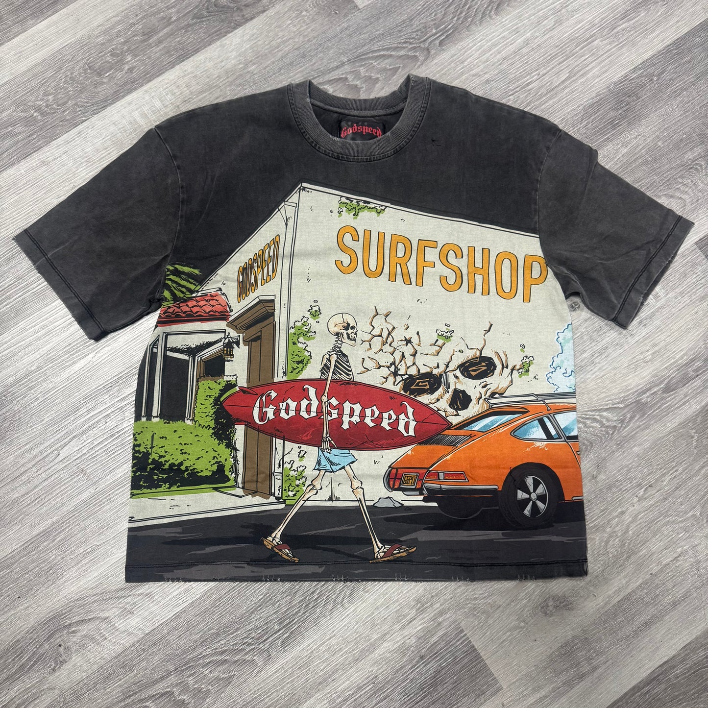 Godspeed Surf Shop Tee (Black)