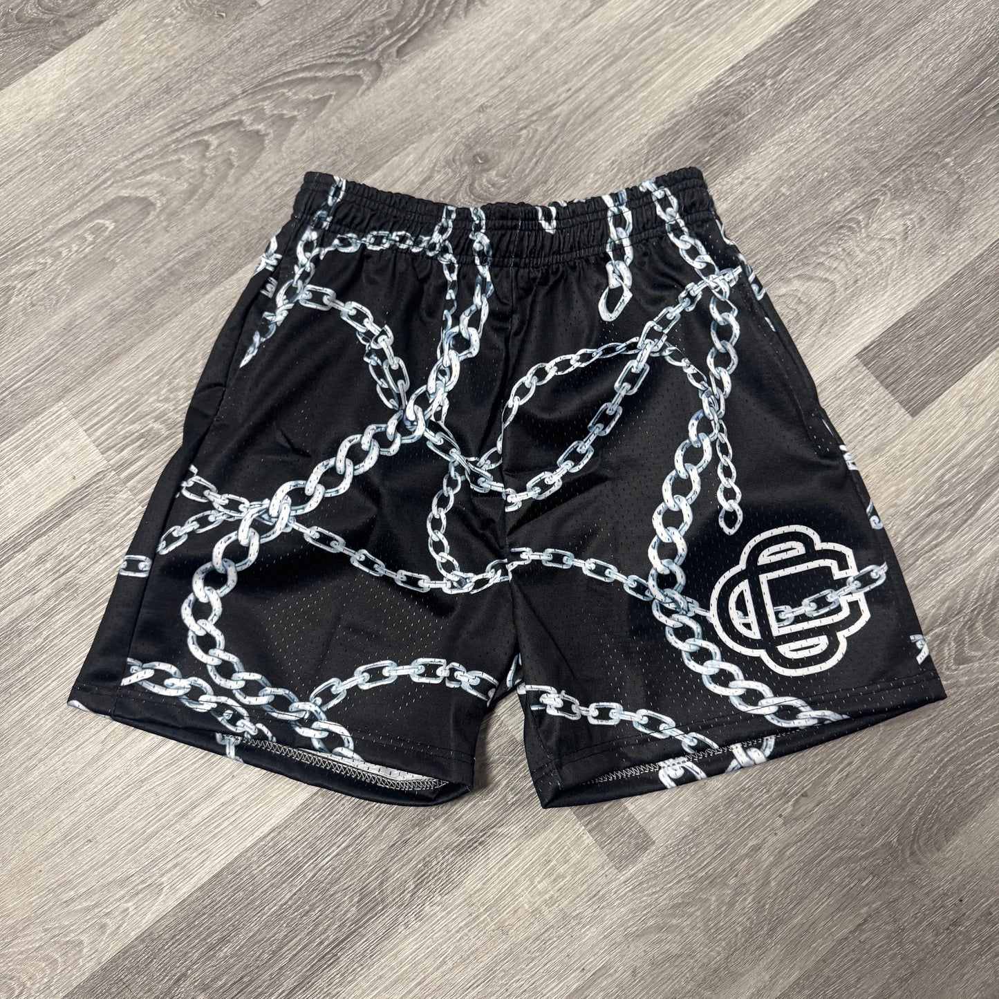 Corrupted Creative Chain Mesh Shorts