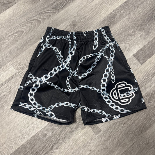 Corrupted Creative Chain Mesh Shorts