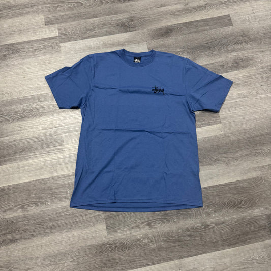 Stussy Logo Tee (Blue)
