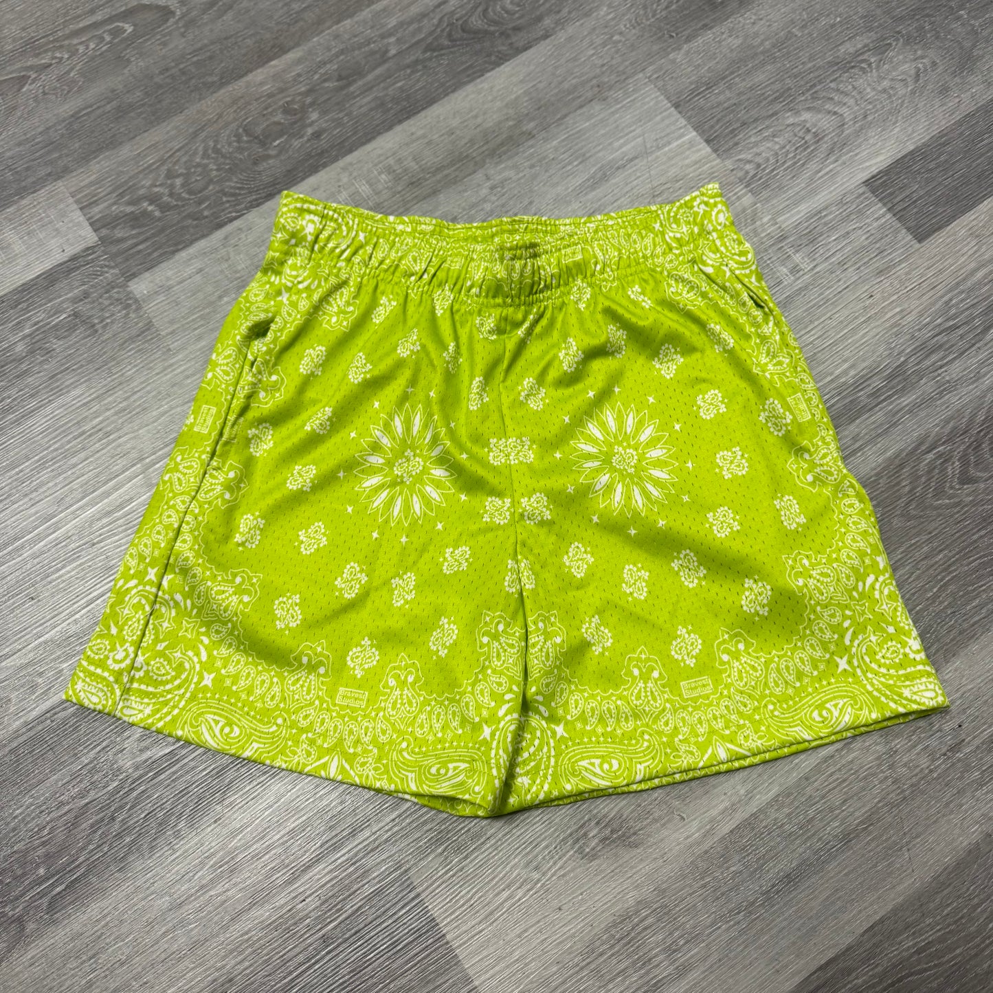 Bravest Studios Mesh Shorts (Neon Paisley)
