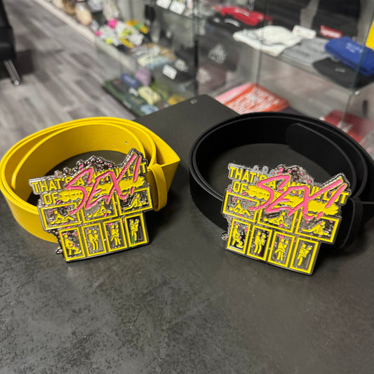 Thats a Awful Lot Of Cough Syrup “Thats a Lot Of Sex!” Buckle Belt