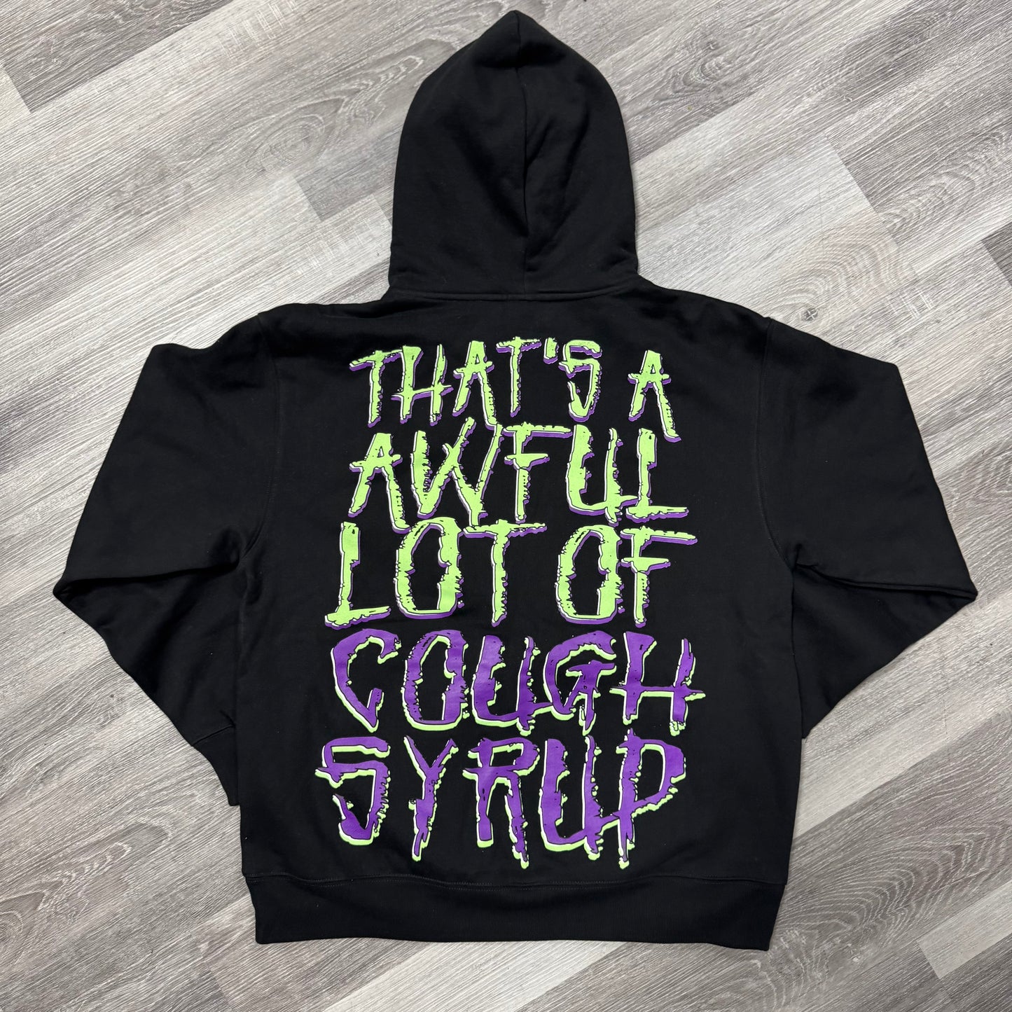 Thats a Awful Lot Of Cough Syrup Jason Horror Hoodie