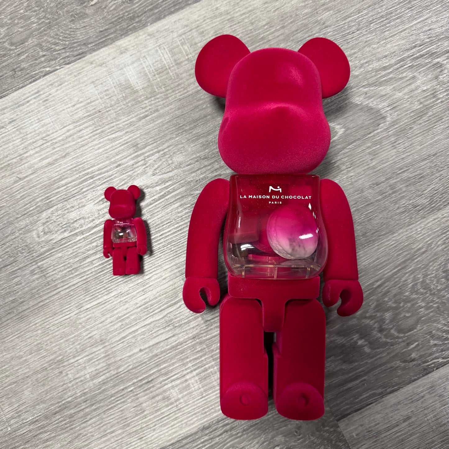 BearBrick La Maison Du Choclat %400 and %100 set