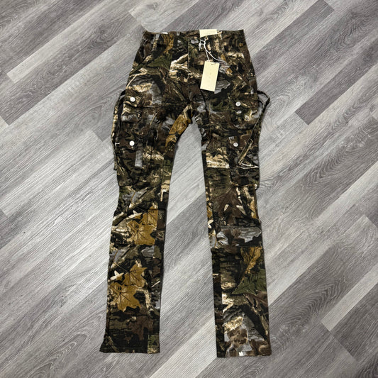 MNML Cargo Hunter Camo Denim Jeans