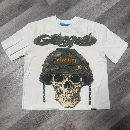 Godspeed Badges Of Honor Tee (White)