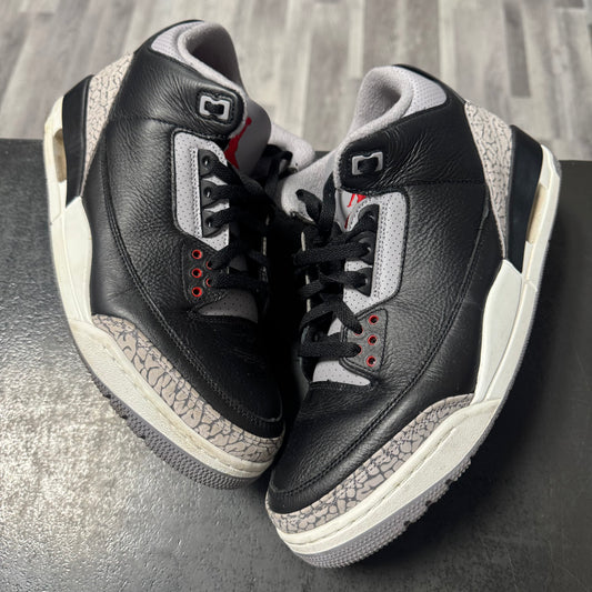 Jordan 3 Reimagined Black Cement / Preowned