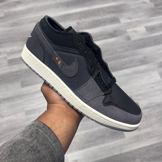Jordan 1 Low Craft Inside Out Black / Brand New