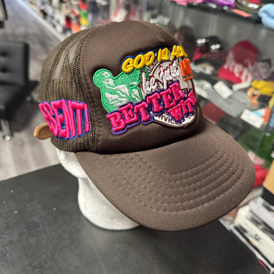 Better With Age Repent Trucker Hat