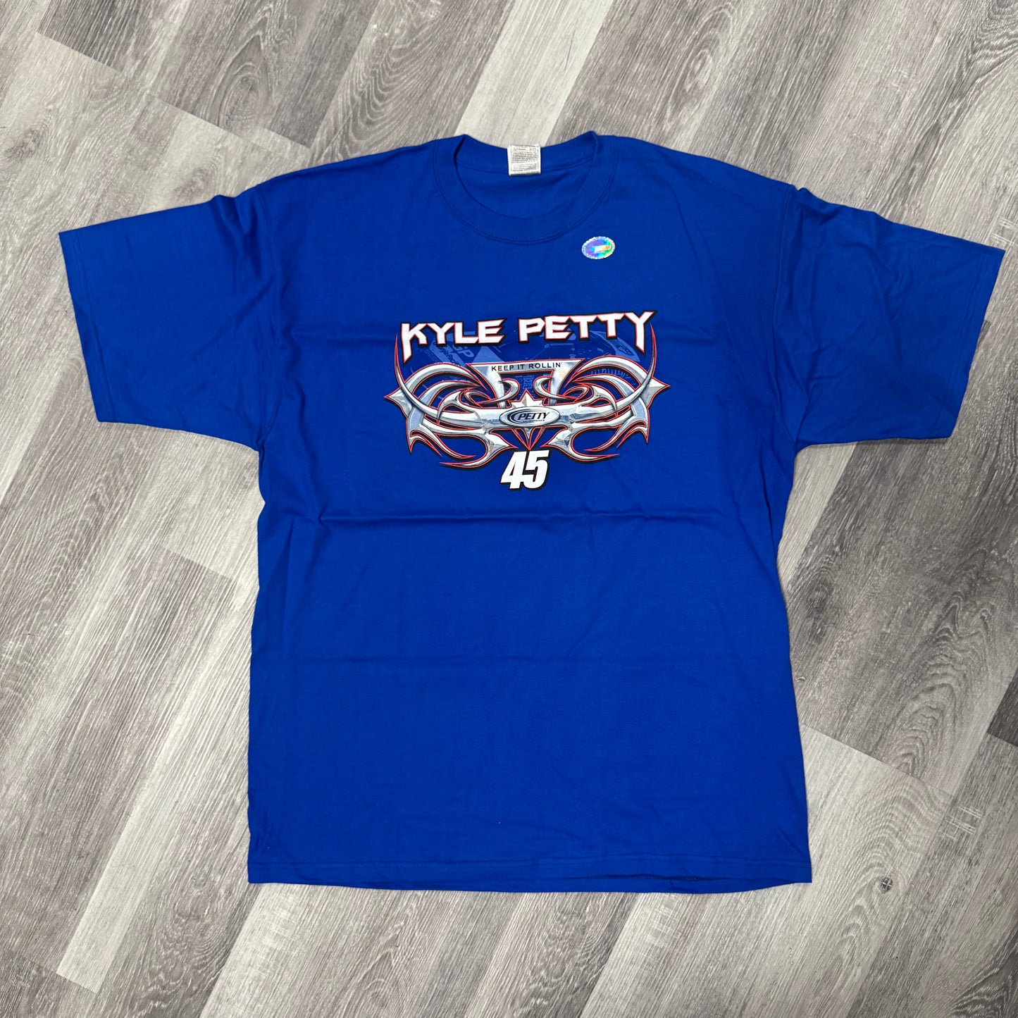 Vintage Nascar Kyle Petty Tee (Blue/Red)