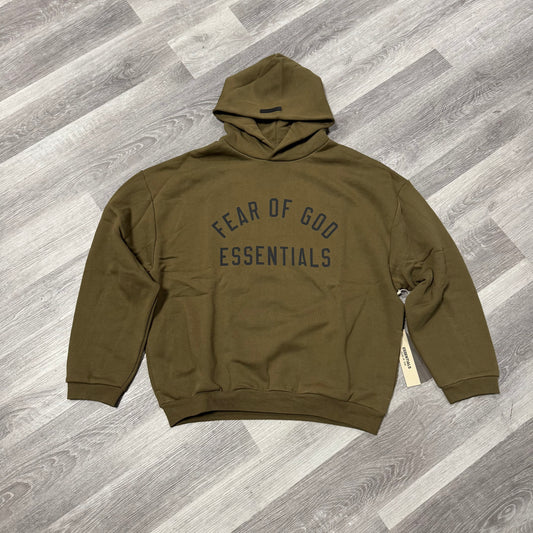 Essentials Fear of God Hoodie (Olive)