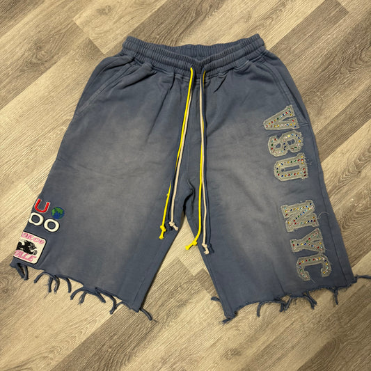 Valley VSU 3/4 Sweat Shorts (Blue)
