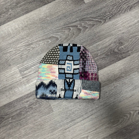 Supreme Patchwork Beanie (Blue)